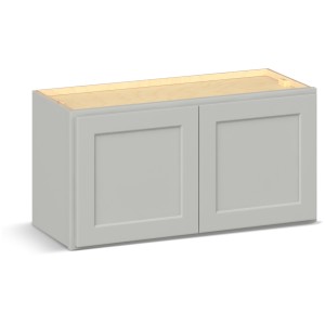RELIABILT Parkstone II Wall Cabinet, Light Gray, 30" W, 2 Doors, Fully Assembled - 641332 | Lowe's Pro Supply